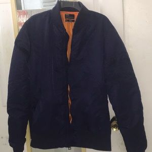 Dark Blue bomber jacket